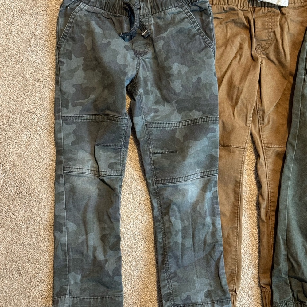 4T Boys Pants Set With Drawstrings - Picture 2 of 5